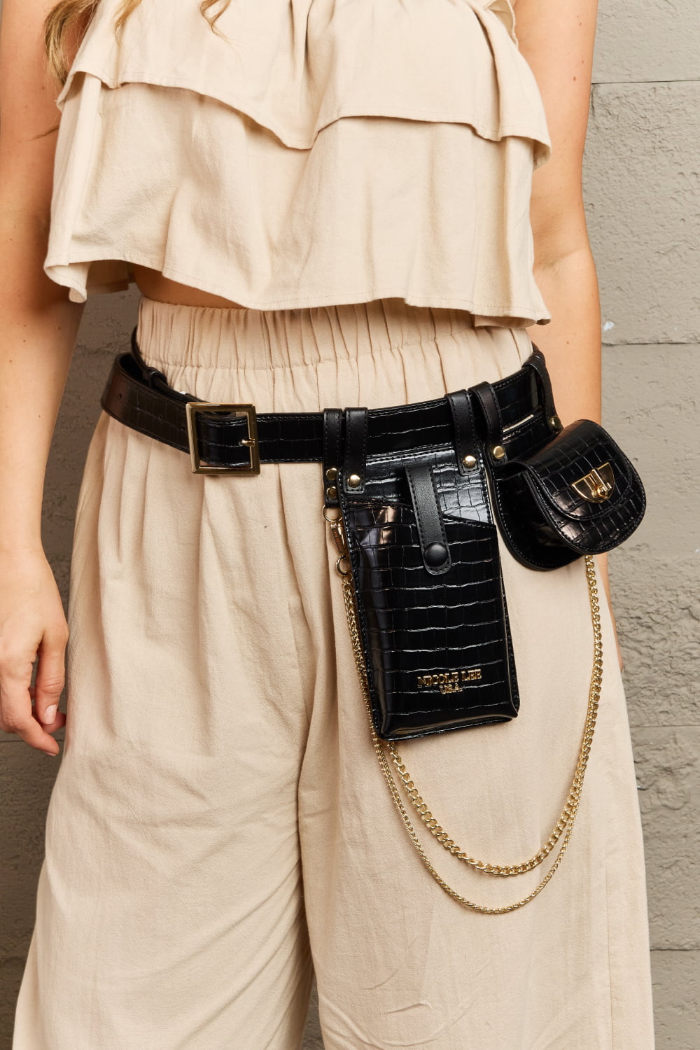 Nicole Lee USA Aurelia Belt Bag.