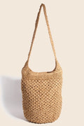 Fame Intricate Braided Hobo Shoulder Bag.