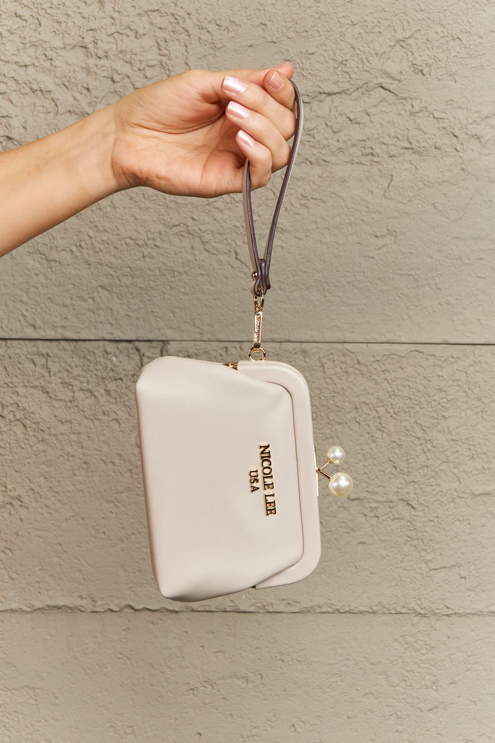 Nicole Lee USA Elise Pearl Coin Purse.