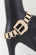 Statement Buckle Bracelet