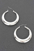 Metal Hoop Earring