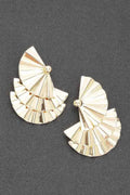 Metal Fans Earring