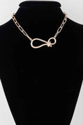Knotted Up Chain Necklace