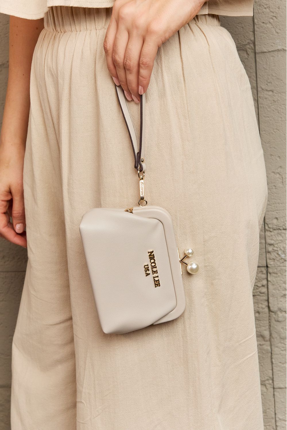 Nicole Lee USA Elise Pearl Coin Purse.