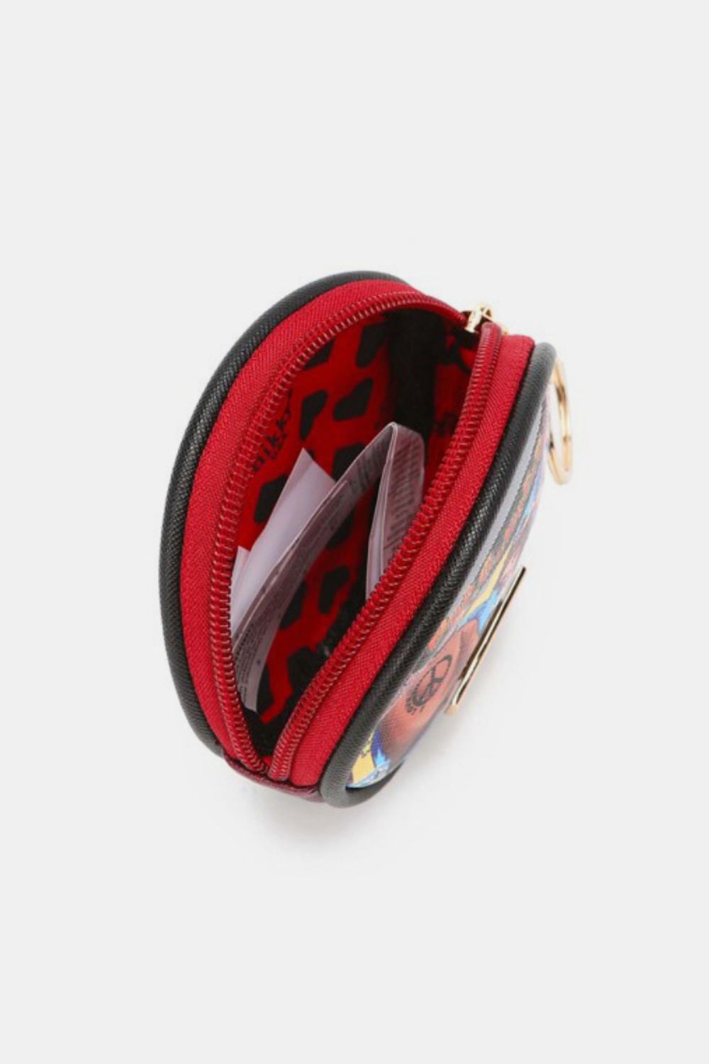 Nicole Lee USA Keychain Round Coin Purse.